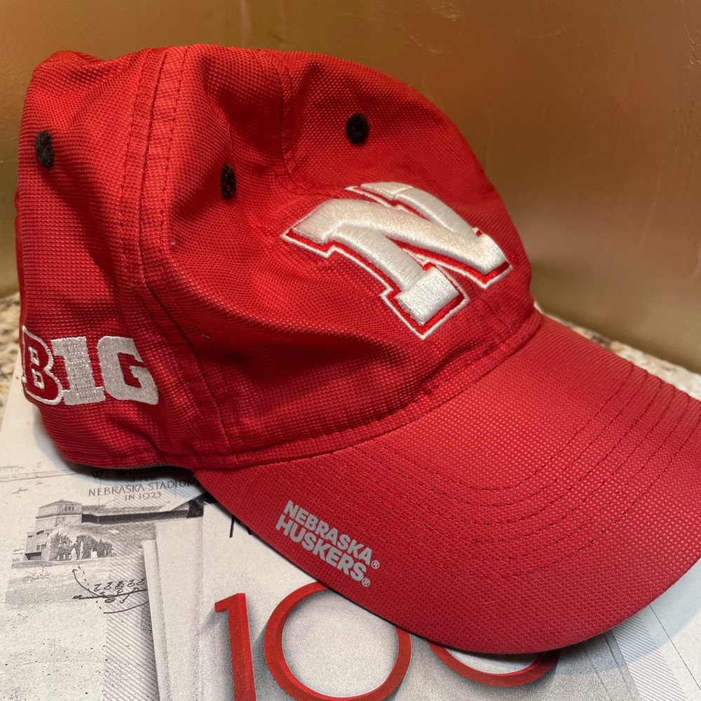 Nebraska adidas team issued hat